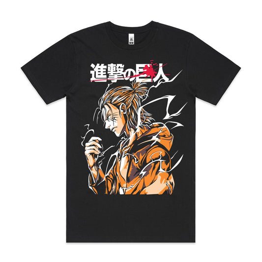 Attack On Titan Eren Yeager 02 T-shirt Japanese anime
