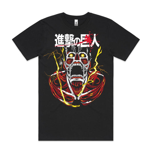 Attack On Titan Colossal Titan T-shirt Japanese anime