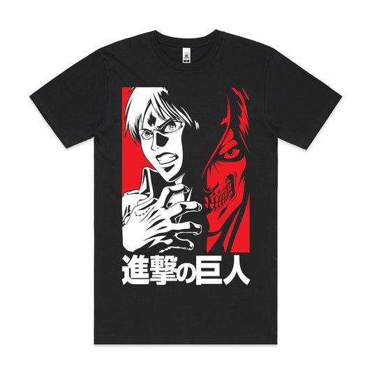 Attack On Titan Eren Yeager 01 T-shirt Japanese anime