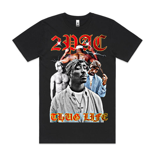 2 PAC Tupac Shakur 02 T-Shirt Rapper Family Fan Music Hip Hop Culture