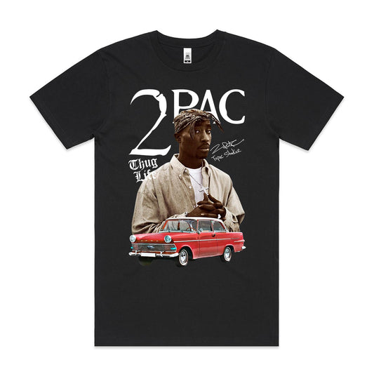 2 PAC Tupac Shakur Chug Life T-Shirt Rapper Family Fan Music Hip Hop Culture