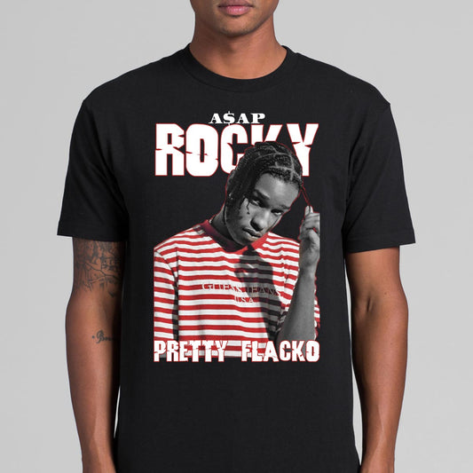 A$AP Rocky Pretty Flacko T-Shirt Rapper Family Fan Music Hip Hop Culture