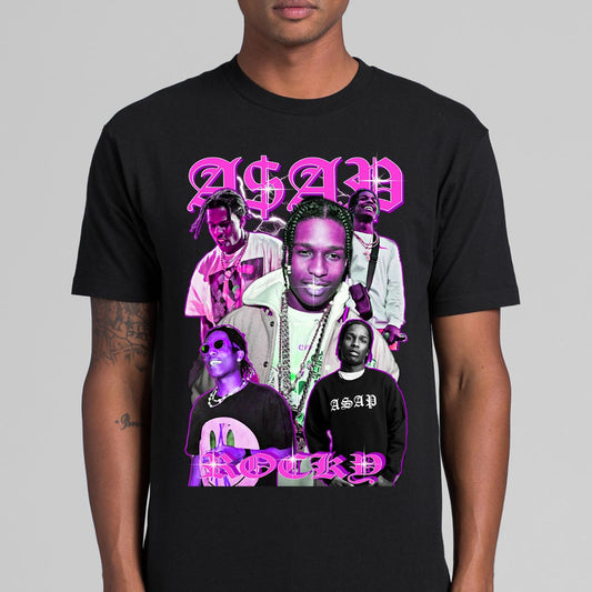 A$AP Rocky T-Shirt Rapper Family Fan Music Hip Hop Culture
